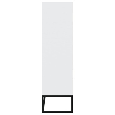 vidaXL Ντουλάπι Λευκό 70x35x125cm από Επεξεργασμένο Ξύλο 1 τεμ.