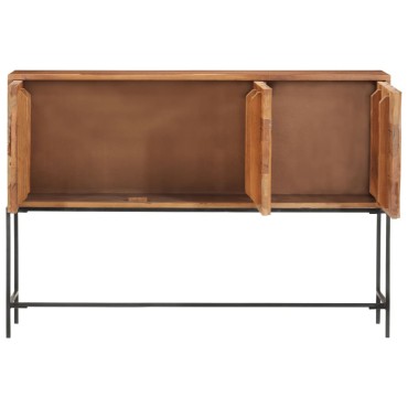 vidaXL Μπουφές 110x28x76cm από Μασίφ Ξύλο Ακακίας