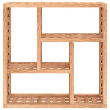 vidaXL Ράφι Τοίχου 49x15x49cm από Μασίφ Ξύλο Καρυδιάς 1 τεμ.