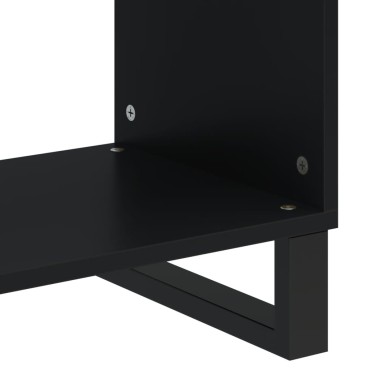 vidaXL Τραπεζάκι Σαλονιού 40x31x46cm Μασίφ Ξύλο Μάνγκο & Επεξ. Ξύλο 1 τεμ.