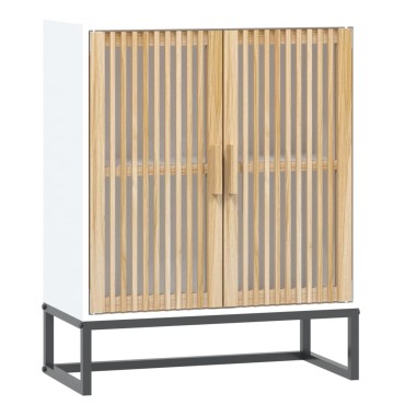 vidaXL Ντουλάπι Λευκό 60x30x75cm από Επεξεργασμένο Ξύλο 1 τεμ.