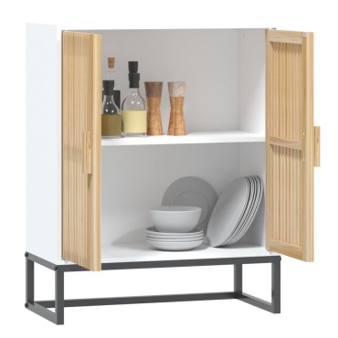 vidaXL Ντουλάπι Λευκό 60x30x75cm από Επεξεργασμένο Ξύλο 1 τεμ.