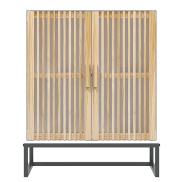vidaXL Ντουλάπι Λευκό 60x30x75cm από Επεξεργασμένο Ξύλο 1 τεμ.