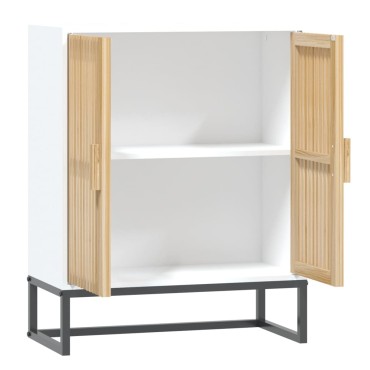 vidaXL Ντουλάπι Λευκό 60x30x75cm από Επεξεργασμένο Ξύλο 1 τεμ.