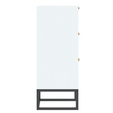 vidaXL Συρταριέρα Λευκή 60x30x75cm από Επεξεργασμένο Ξύλο 1 τεμ.