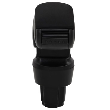 vidaXL Τεμπέλης Αυτοκινήτου Μαύρος 13 x 33 x (33-49) εκ. από ABS