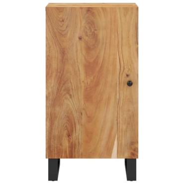 vidaXL Ντουλάπι με Πόρτα 40x31x75cm από Μασίφ Ξύλο Ακακίας 1 τεμ.