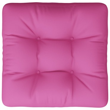 vidaXL Μαξιλάρι Παλέτας Ροζ 60x61,5x10cm από Ύφασμα Oxford