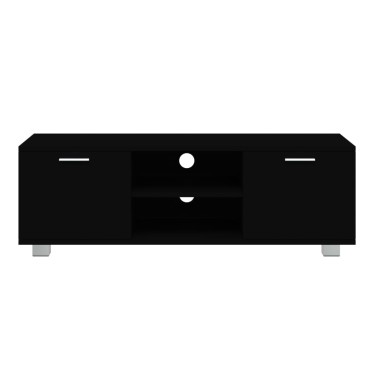 vidaXL Έπιπλο Τηλεόρασης Μαύρο 120x40,5x35cm Επεξεργασμένο Ξύλο
