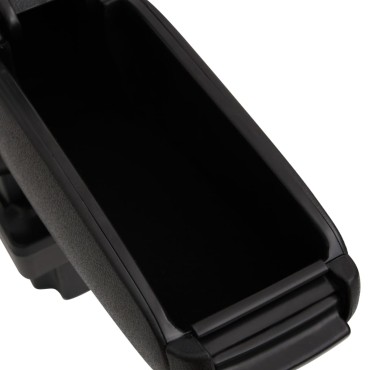 vidaXL Τεμπέλης Αυτοκινήτου Μαύρος 11,5 x 32 x (30-50) εκ. από ABS
