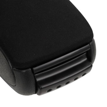 vidaXL Τεμπέλης Αυτοκινήτου Μαύρος 17 x 32 x (35,5-52) εκ. από ABS