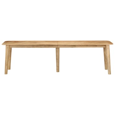 vidaXL Πάγκος 160x40x45cm από Μασίφ Ξύλο Μάνγκο 1 τεμ.