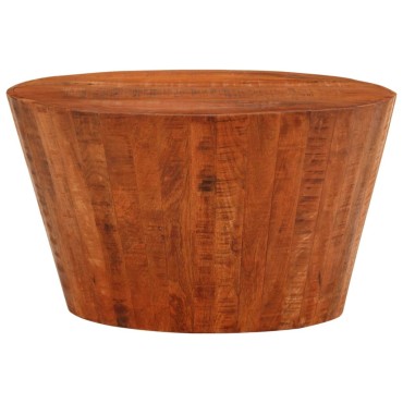 vidaXL Τραπεζάκι Σαλονιού 52x30cm Μασίφ Ακατέργαστο Ξύλο Μάνγκο 1 τεμ.