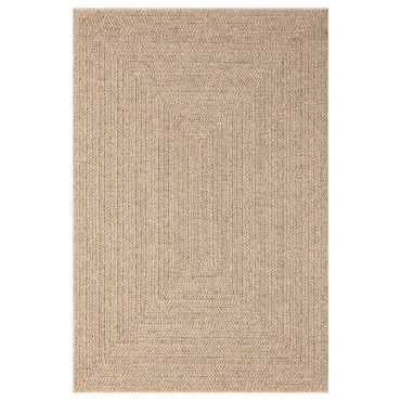 vidaXL Χαλί ZIZUR Όψη Γιούτας Εσωτ. & Εξωτ. Χώρου 120x170cm