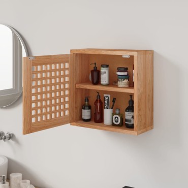 vidaXL Ντουλάπι Τοίχου 42x18x42cm από Μασίφ Ξύλο Καρυδιάς 1 τεμ.