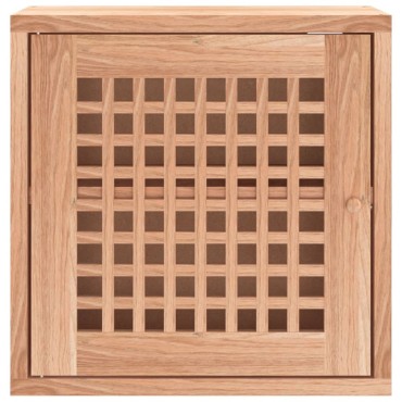vidaXL Ντουλάπι Τοίχου 42x18x42cm από Μασίφ Ξύλο Καρυδιάς 1 τεμ.