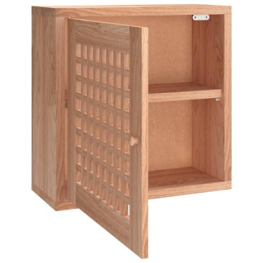 vidaXL Ντουλάπι Τοίχου 42x18x42cm από Μασίφ Ξύλο Καρυδιάς 1 τεμ.