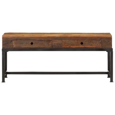 vidaXL Έπιπλο Τηλεόρασης 110x30x46cm από Μασίφ Ανακυκλωμένο Ξύλο