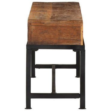 vidaXL Έπιπλο Τηλεόρασης 110x30x46cm από Μασίφ Ανακυκλωμένο Ξύλο