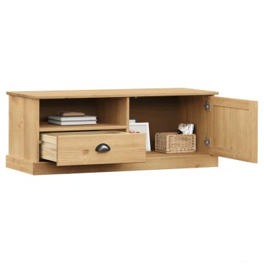 vidaXL Έπιπλο Τηλεόρασης VIGO 106x40x40cm από Μασίφ Ξύλο Πεύκου