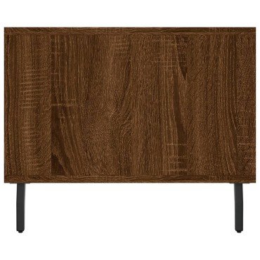 vidaXL Τραπεζάκι Σαλονιού Καφέ Δρυς 102x50x40cm Επεξεργασμένο Ξύλο 1 τεμ.