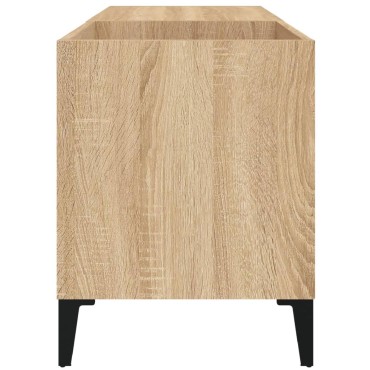 vidaXL Δισκοθήκη Sonoma Δρυς 84,5x38x48cm από Επεξεργασμένο Ξύλο 1 τεμ.