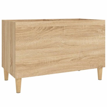vidaXL Δισκοθήκη Sonoma Δρυς 74,5x38x48cm από Επεξεργασμένο Ξύλο