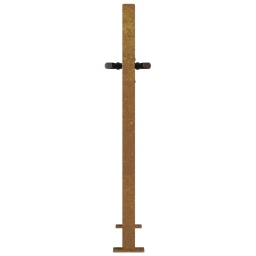vidaXL Πύλη Κήπου 105 x 105 εκ. από Ατσάλι Corten
