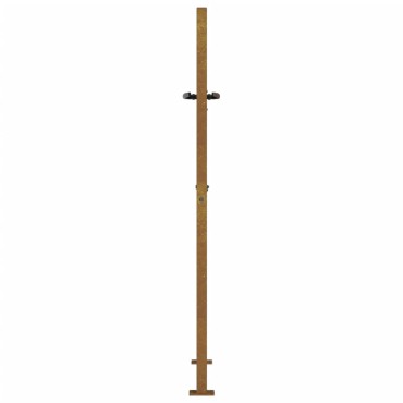 vidaXL Πύλη Κήπου 105 x 130 εκ. από Ατσάλι Corten