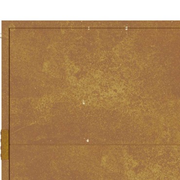 vidaXL Πόρτα Κήπου 100x200 εκ. από Ατσάλι Corten