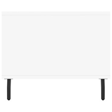 vidaXL Τραπεζάκι Σαλονιού Λευκό 102x50x40cm από Επεξεργασμένο Ξύλο 1 τεμ.
