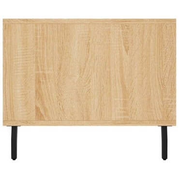 vidaXL Τραπεζάκι Σαλονιού Sonoma Δρυς 102x50x40cm από Επεξεργ. Ξύλο 1 τεμ.