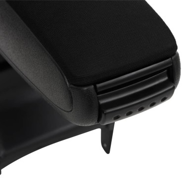 vidaXL Τεμπέλης Αυτοκινήτου Μαύρος 15 x 35 x (30-47) εκ. από ABS