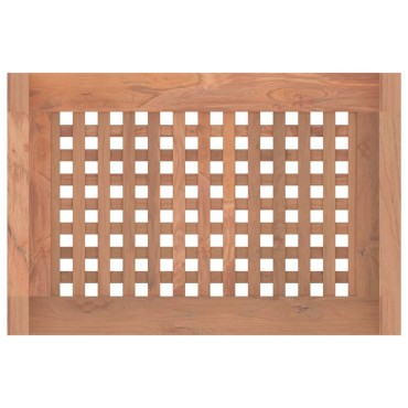 vidaXL Τραπέζι Βοηθητικό Μπάνιου 45 x 30 x 45 εκ. από Μασίφ Ξύλο Teak