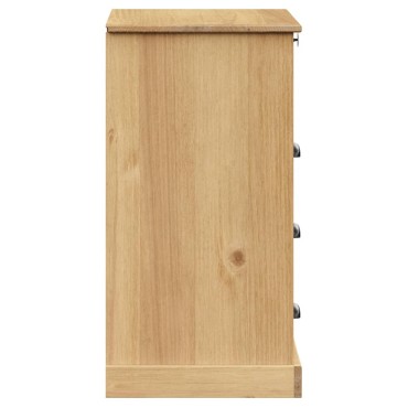 vidaXL Συρταριέρα VIGO 80x40x76cm από Μασίφ Ξύλο Πεύκου 1 τεμ.