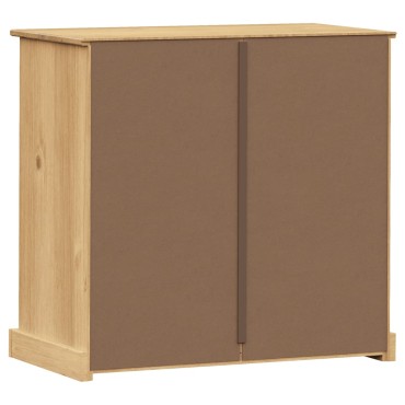 vidaXL Συρταριέρα VIGO 80x40x76cm από Μασίφ Ξύλο Πεύκου 1 τεμ.
