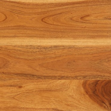 vidaXL Έπιπλο Τηλεόρασης με Πόρτες 112x30x40cm Μασίφ Ακακία/Μέταλλο