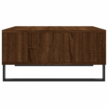vidaXL Τραπεζάκι Σαλονιού Καφέ Δρυς 60x60x30cm Επεξεργασμένο Ξύλο 1 τεμ.
