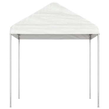 vidaXL Κιόσκι με Τέντα Λευκό 2,28 x 2,23 x 2,69 μ. από Πολυαιθυλένιο