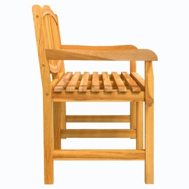 vidaXL Παγκάκι Κήπου 149,5x60x90cm από Μασίφ Ξύλο Teak 1 τεμ.