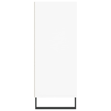vidaXL Ραφιέρα Λευκή 57x35x90 από Επεξεργασμένο Ξύλο 57x35x90cm 1 τεμ.