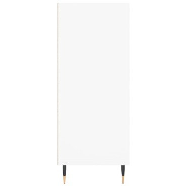 vidaXL Ραφιέρα Λευκή 57x35x90 από Επεξεργασμένο Ξύλο 57x35x90cm 1 τεμ.