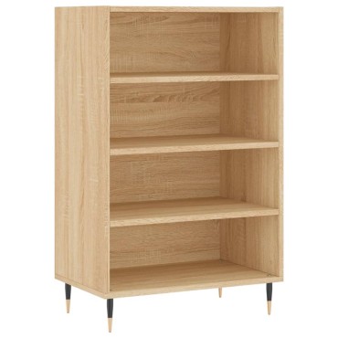 vidaXL Ραφιέρα Sonoma Δρυς 57x35x90 από Επεξεργασμένο Ξύλο 57x35x90cm 1 τεμ.