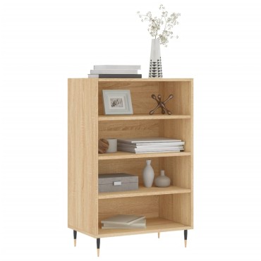 vidaXL Ραφιέρα Sonoma Δρυς 57x35x90 από Επεξεργασμένο Ξύλο 57x35x90cm 1 τεμ.