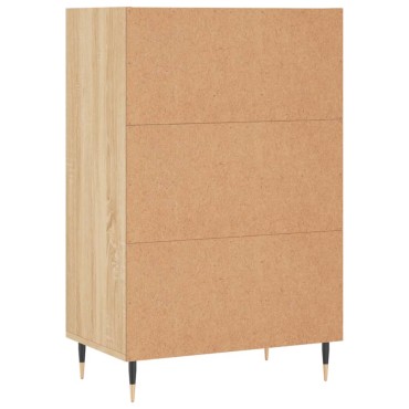 vidaXL Ραφιέρα Sonoma Δρυς 57x35x90 από Επεξεργασμένο Ξύλο 57x35x90cm 1 τεμ.