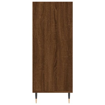 vidaXL Ραφιέρα Καφέ Δρυς 57x35x90 από Επεξεργασμένο Ξύλο 57x35x90cm 1 τεμ.