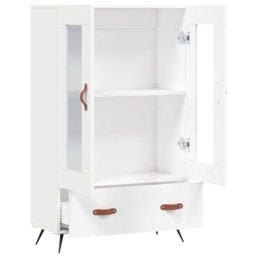 vidaXL Ντουλάπα Λευκή 69,5x31x115cm από Επεξεργασμένο Ξύλο 1 τεμ.