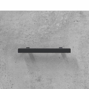vidaXL Ντουλάπα Γκρι Σκυροδέματος 69,5x31x115cm Επεξεργ. Ξύλο 1 τεμ.