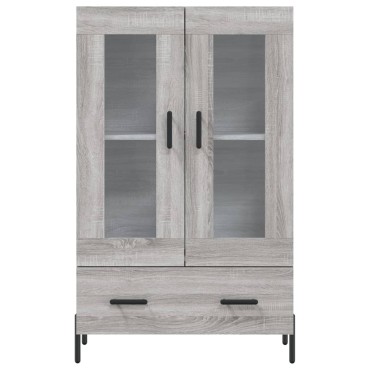 vidaXL Ντουλάπα Γκρι Sonoma 69,5x31x115cm από Επεξεργασμένο Ξύλο 1 τεμ.