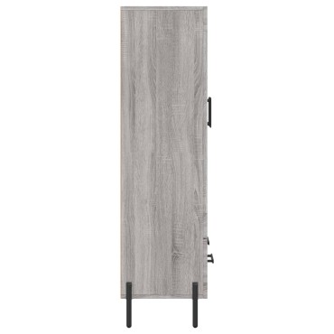 vidaXL Ντουλάπα Γκρι Sonoma 69,5x31x115cm από Επεξεργασμένο Ξύλο 1 τεμ.